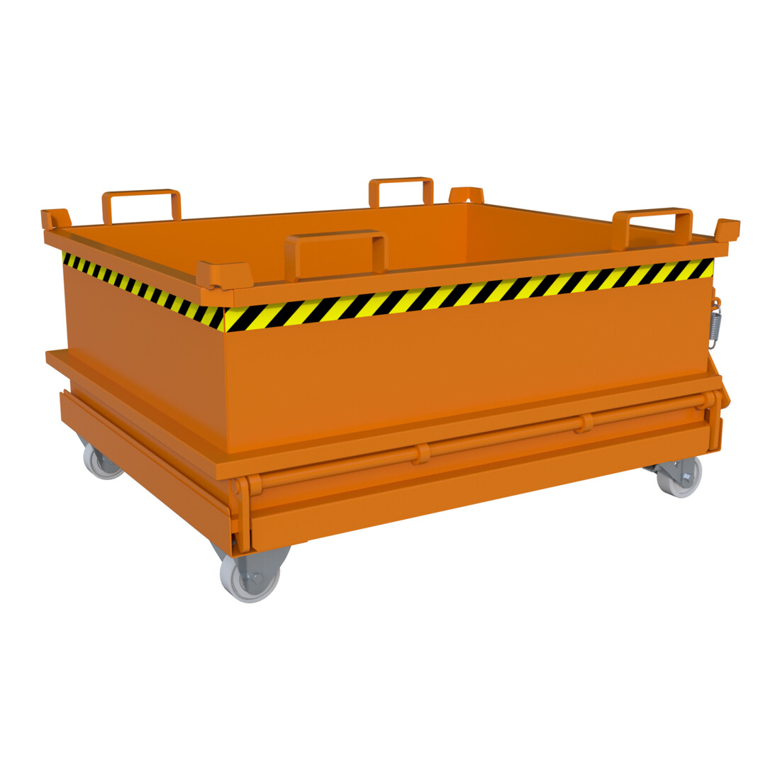 Bauer Südlohn Mini-bac pliant MSB 400, peint, orange jaune