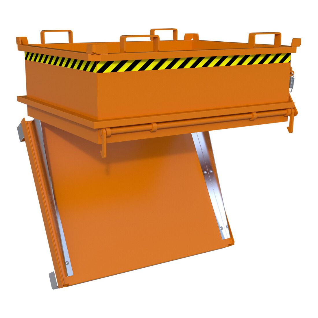 Bauer Südlohn Mini-bac pliant MSB 400, peint, orange jaune