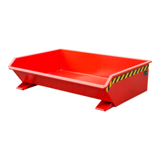 Bauer Südlohn mini conteneur basculant MGU 610, laqué, gris souris