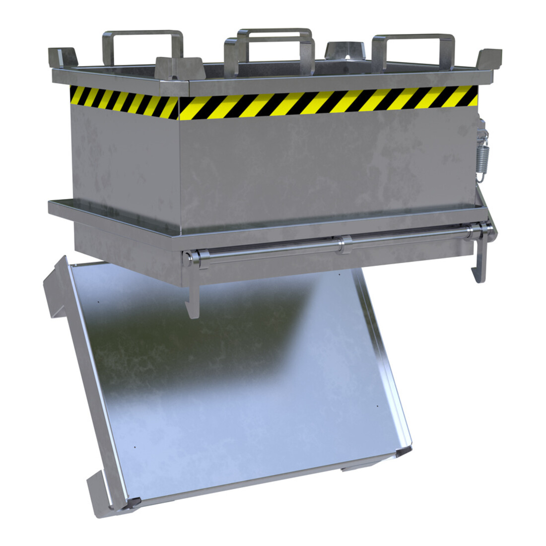 Bauer Südlohn Mini-containers pliables MSB 150, galvanisés à chaud