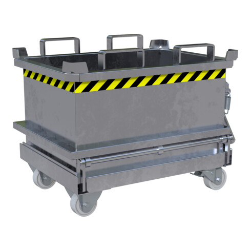 Bauer Südlohn Mini-containers pliables MSB 150, galvanisés à chaud