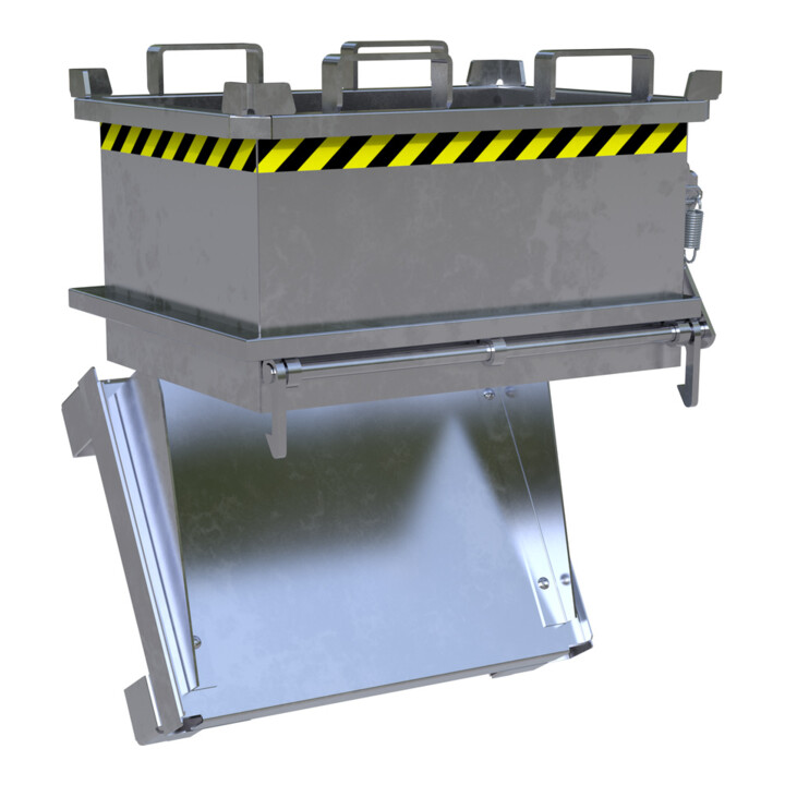 Bauer Südlohn Mini-containers pliables MSB 150, galvanisés à chaud