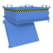 Bauer Südlohn Mini-containers pliables MSB 400, laqué, bleu clair-2