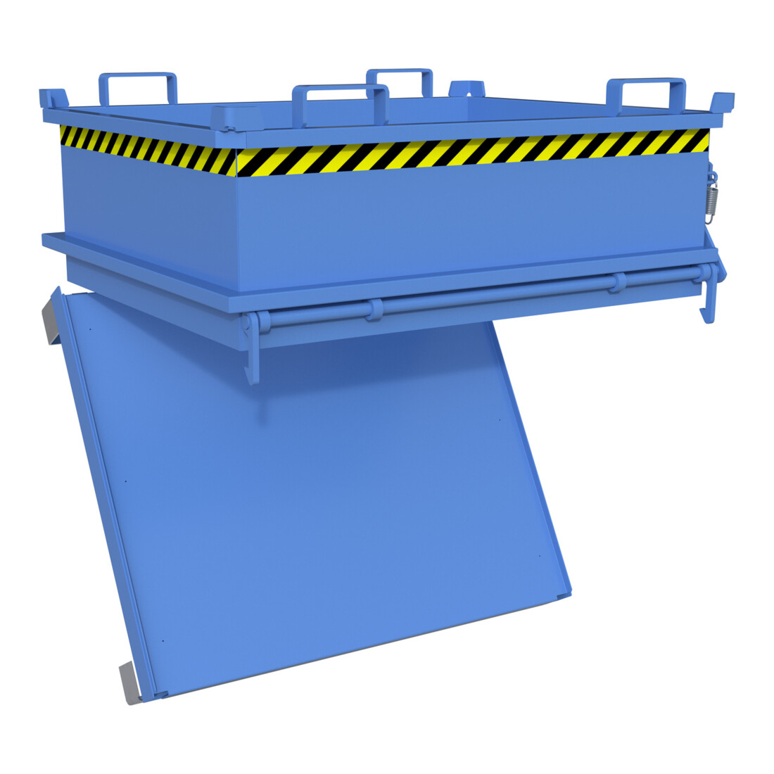 Bauer Südlohn Mini-containers pliables MSB 400, laqué, bleu clair