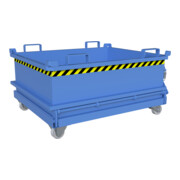 Bauer Südlohn Mini-containers pliables MSB 400, laqué, bleu clair-4