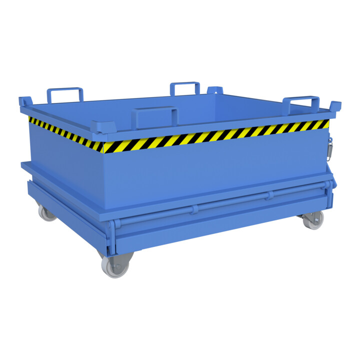 Bauer Südlohn Mini-containers pliables MSB 400, laqué, bleu clair
