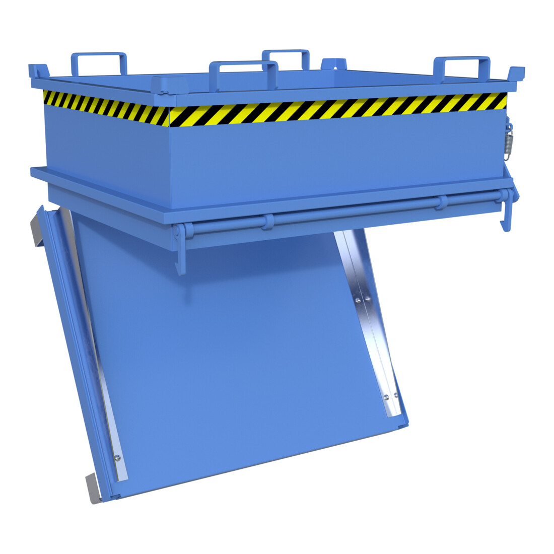 Bauer Südlohn Mini-containers pliables MSB 400, laqué, bleu clair