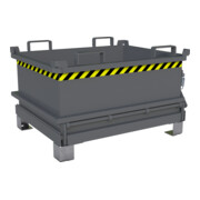 Bauer Südlohn Mini-containers pliants MSB 250, laqué, gris souris-4