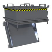 Bauer Südlohn Mini-containers pliants MSB 250, laqué, gris souris-4