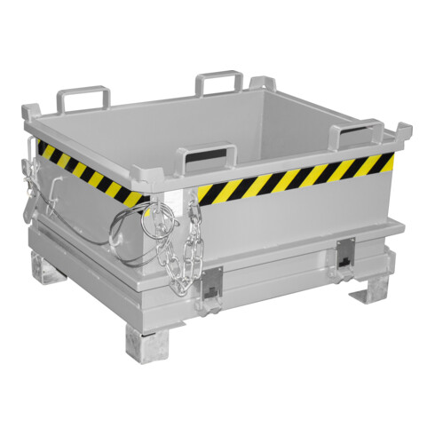 Bauer Südlohn Mini-containers pliants MSB 250, laqué, gris souris