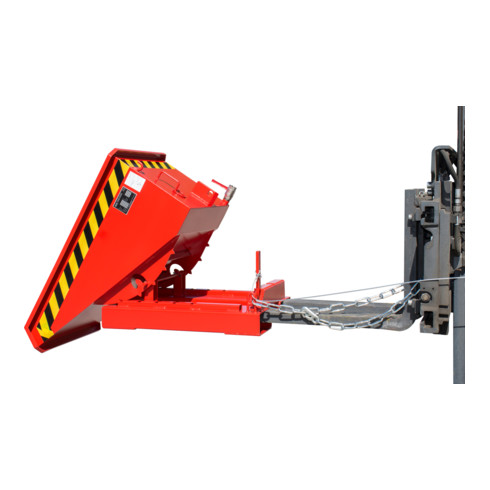 Bauer Südlohn Mini Chip Container EXPO-E 150, peint, gris souris