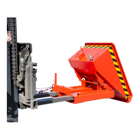 Bauer Südlohn Mini Chip Container EXPO-E 150, peint, gris souris