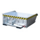 Bauer Südlohn Mini conteneur à copeaux SMGU 460, galvanisé à chaud-3