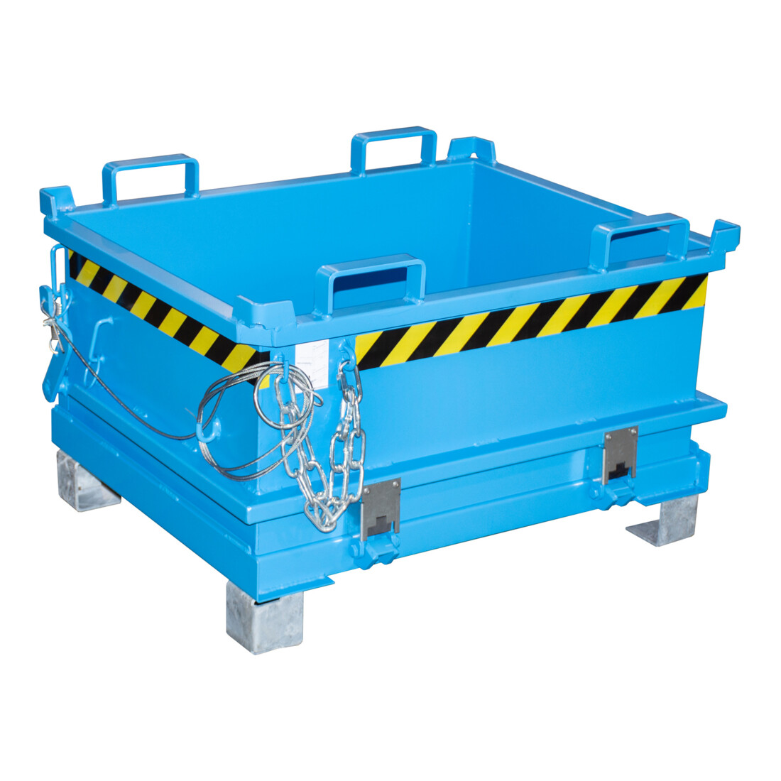 Bauer Südlohn Mini-conteneur pliable MSB 250, peint, bleu clair