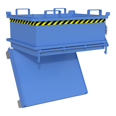 Bauer Südlohn Mini-conteneur pliable MSB 250, peint, bleu clair