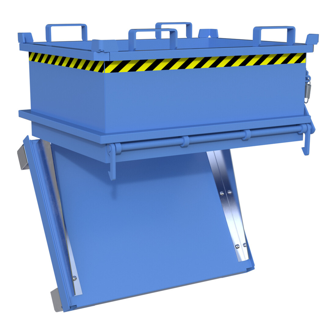 Bauer Südlohn Mini-conteneur pliable MSB 250, peint, bleu clair