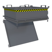 Bauer Südlohn Mini-conteneur pliant MSB 400, laqué, gris souris-2