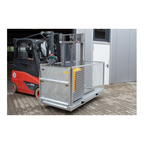 Bauer Südlohn Palette de transport de matériaux MTP 2000, galvanisée à chaud