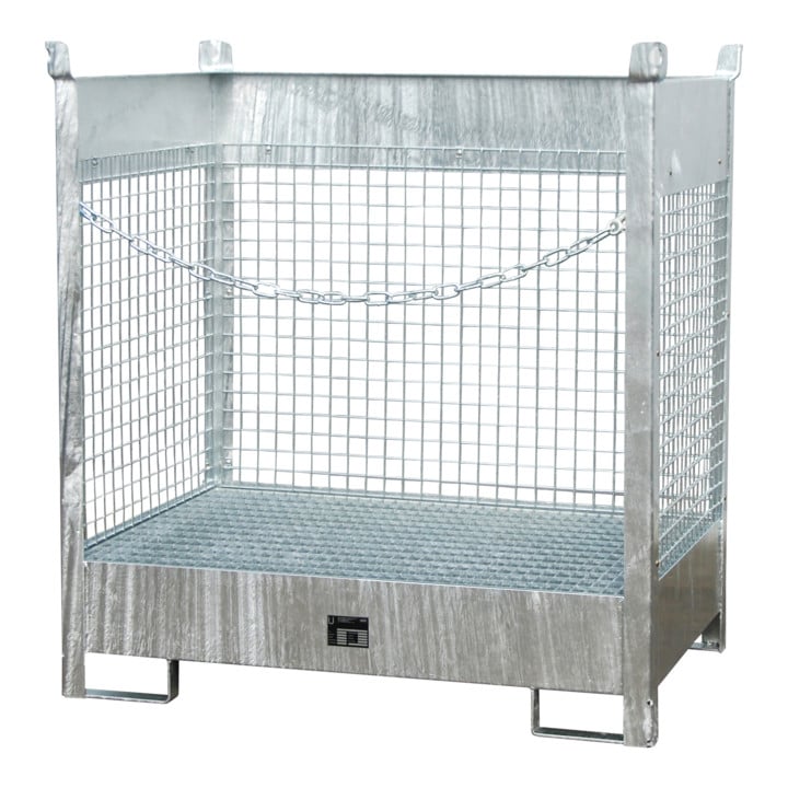 Bauer Südlohn Palette empilable pour fûts FSP-2 D, galvanisée à chaud