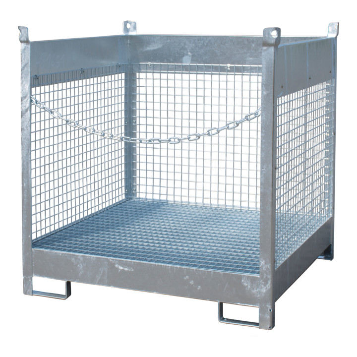 Bauer Südlohn Palette empilable pour fûts FSP-4 D, galvanisée à chaud