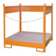 Bauer Südlohn Palette empilable pour fûts FSP-4, laquée, orange jaune