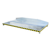 Bauer Südlohn Palette grille résiduelle RGP-1, galvanisée à chaud