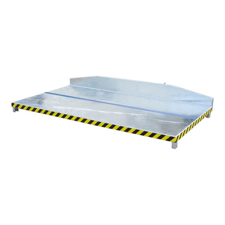 Bauer Südlohn Palette grille résiduelle RGP-1, galvanisée à chaud