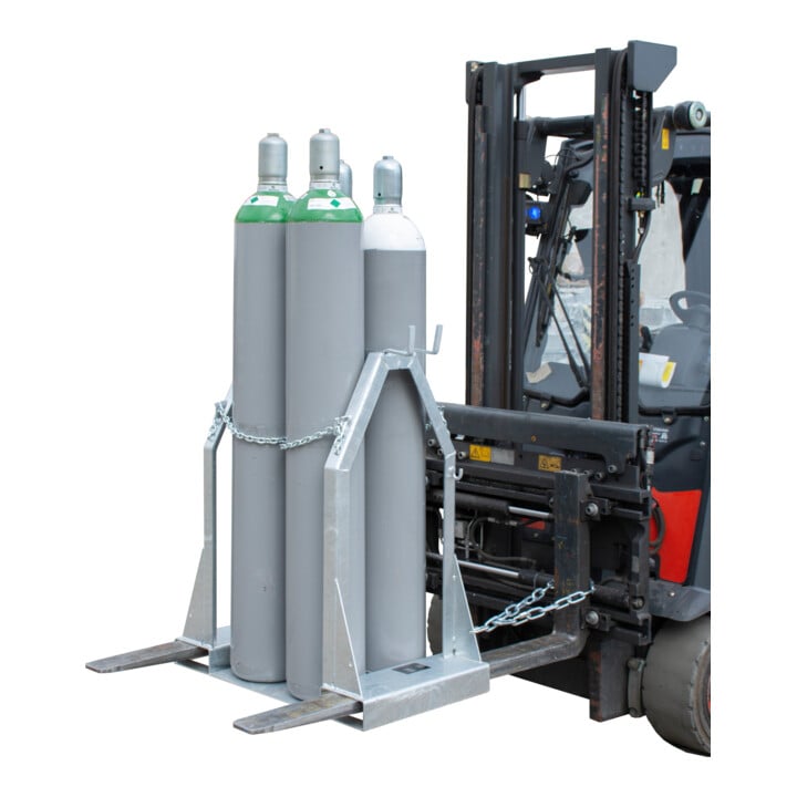 Bauer Südlohn Palette pour bouteilles en acier SFP 4, galvanisée à chaud