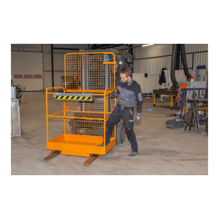 Bauer Südlohn Panier de sécurité SIKO-G, peint, orange jaune