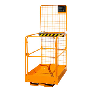 Panier de sécurité Bauer Südlohn SIKO/L, laqué, gris souris