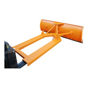 Bauer Südlohn Pelle à neige SCH-G 180, laquée, orange jaune-2
