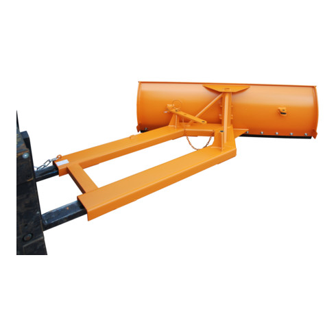 Bauer Südlohn Pelle à neige SCH-G 180, laquée, orange jaune