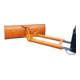 Bauer Südlohn Pelle à neige SCH-G 180, laquée, orange jaune
