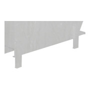 Bauer Südlohn Pieds de support, hauteur de passage 100 mm-4
