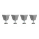 Bauer Südlohn Pieds réglables en hauteur (set de 4) pour armoire à volets roulants type RSG