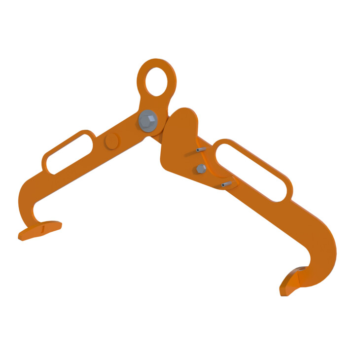 Bauer Südlohn Pince à bec articulé LG 60, laquée, orange jaune