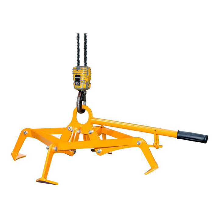 Bauer Südlohn Pince pour fût 4P-D220, peint, orange jaune