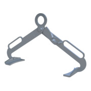 Bauer Südlohn Pince pour fût LGZ 60, galvanisée-3