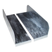 Bauer Südlohn Plaque de support type AB, galvanisée