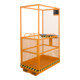 Bauer Südlohn Plate-forme de travail MB-A/L, laquée, orange jaune