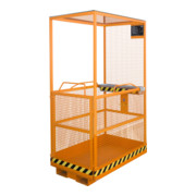 Bauer Südlohn Plateforme de travail MB-A/D/L, laquée, orange jaune