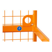 Bauer Südlohn Plateforme élévatrice MB-D/L, laquée, orange jaune-5