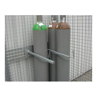 Bauer Südlohn Porte-bouteilles avec chaîne de sécurité, galvanisé à chaud