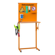 Bauer Südlohn Poste de charge batterie BL 1, laqué, orange jaune