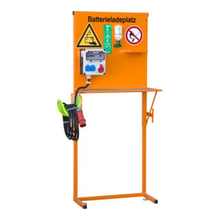 Bauer Südlohn Poste de charge batterie BL 2, peint, orange jaune