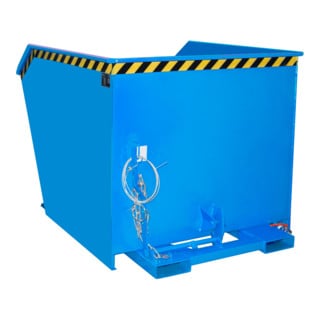 Bauer Südlohn Récipient à copeaux GU-E 1500, laqué, bleu clair