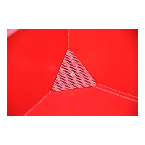 Bauer Südlohn Récipient à copeaux GU-E 1500, peint, rouge feu