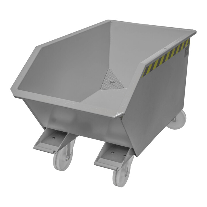 Bauer Südlohn Récipient à copeaux GU-E 300, laqué, gris souris