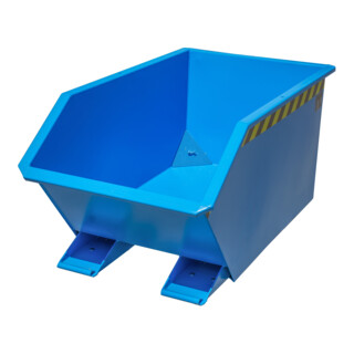 Bauer Südlohn Récipient à copeaux GU-E 300, peint, bleu clair