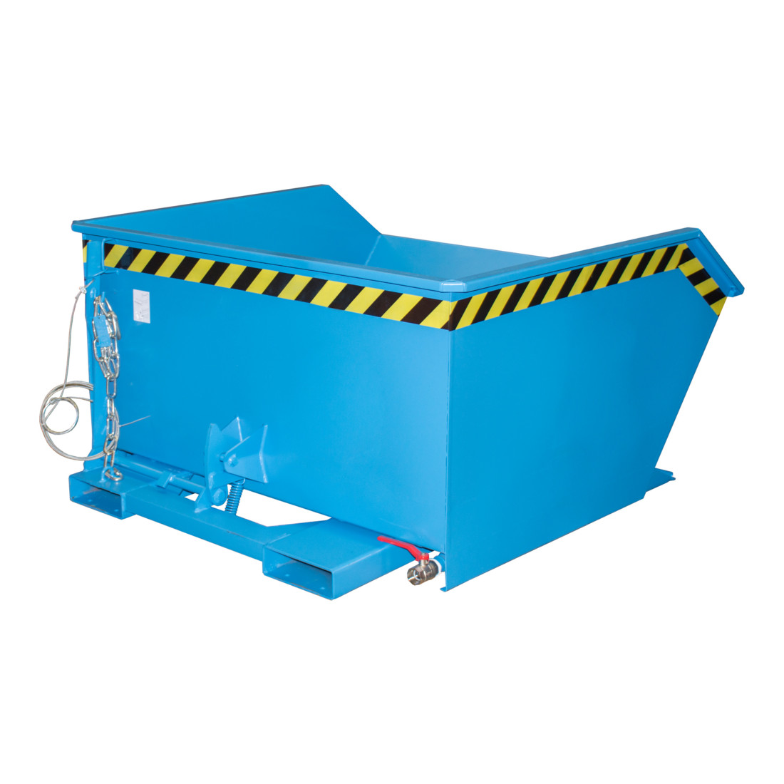 Bauer Südlohn Récipient à copeaux GU-E 750, peint, bleu clair